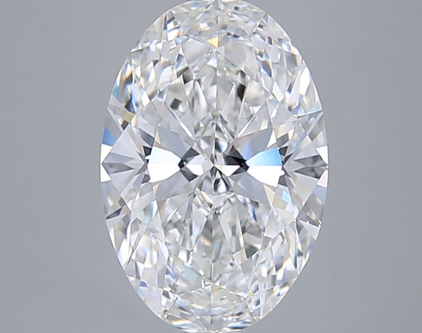 5.05 ct. oval Lab Grown Diamond front image