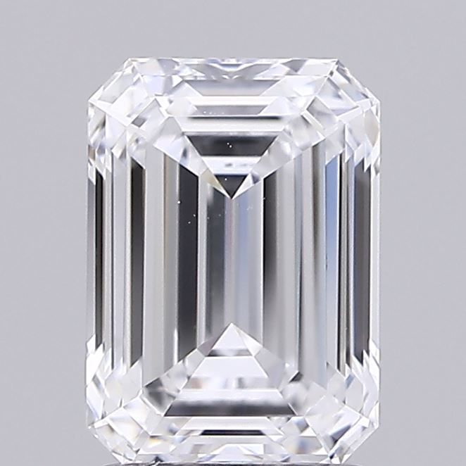 1.92 ct. emerald Lab Grown Diamond front image