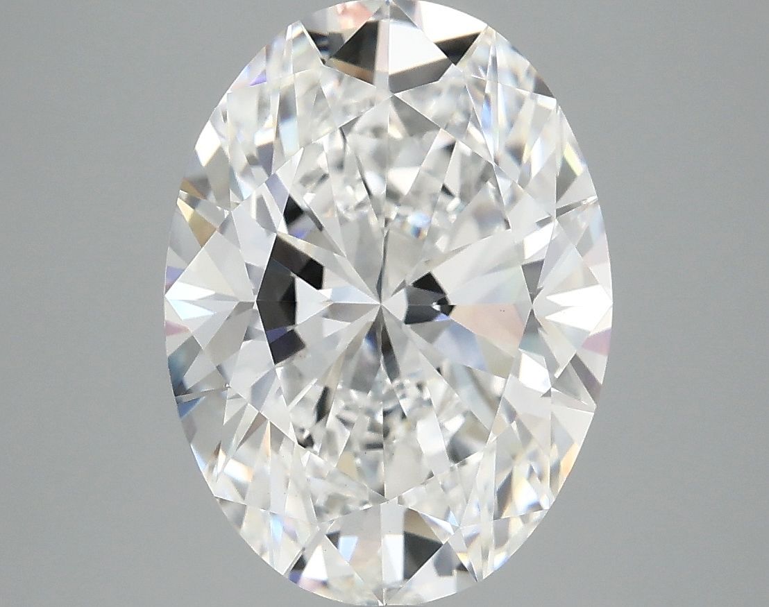 5.05 ct. oval Lab Grown Diamond front image