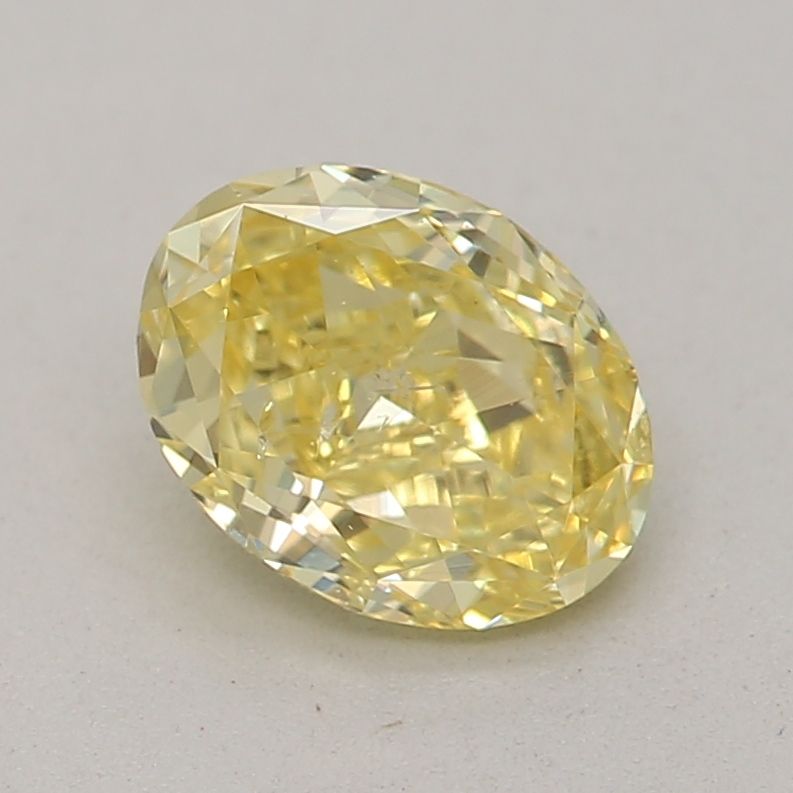 Diament 0.51 ct Fancy Intense Yellow/SI2