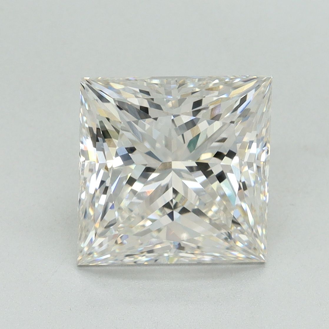 4.03 ct. princess Lab Grown Diamond front image