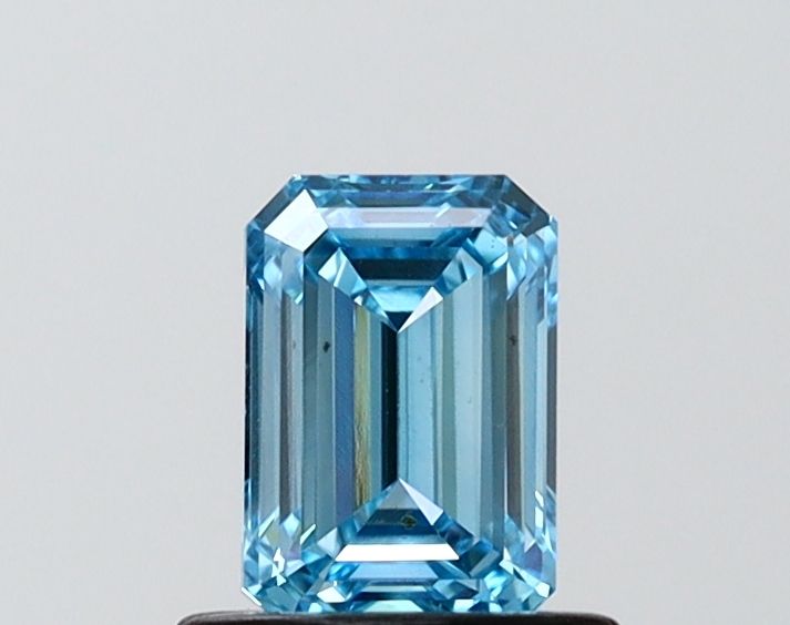 0.75 CT Fancy Vivid Blue EMERALD