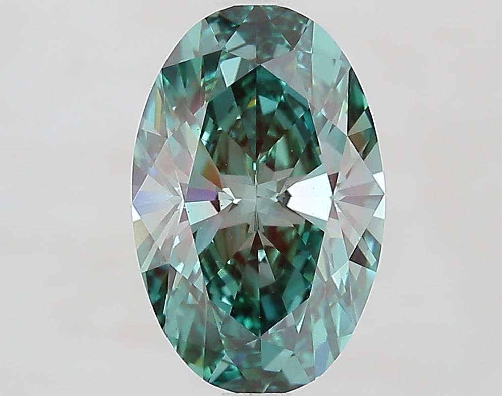 2.58 ct. oval Lab Grown Diamond front image