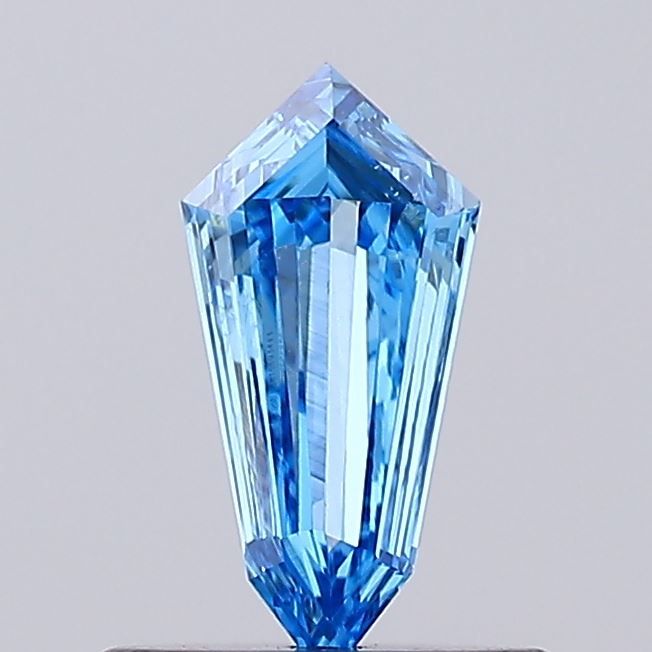 0.38 ct lab-grown Shield Diamond