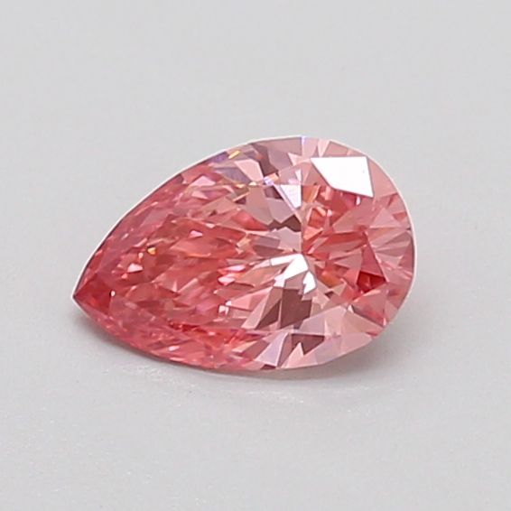 0.4 CT Fancy Vivid Pink PEAR