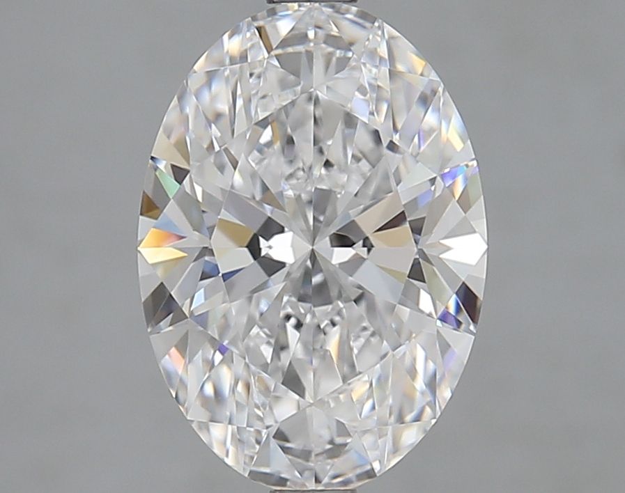 3.02 ct. oval Lab Grown Diamond front image