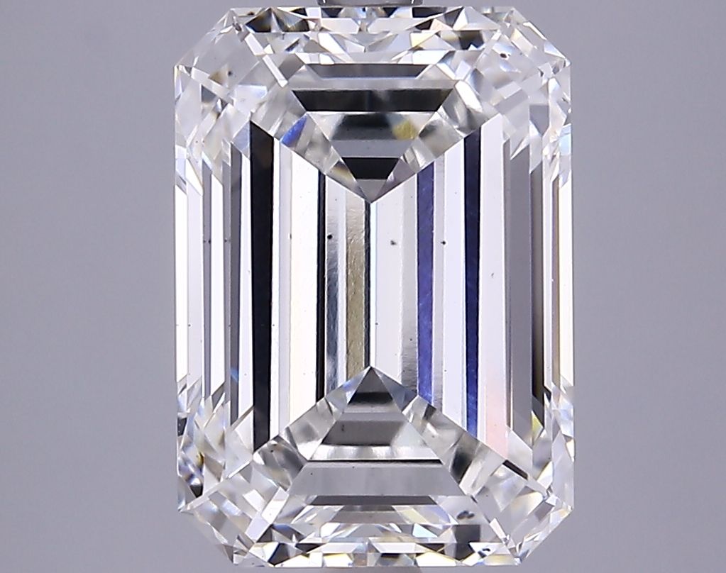 5.05 ct. emerald Lab Grown Diamond front image