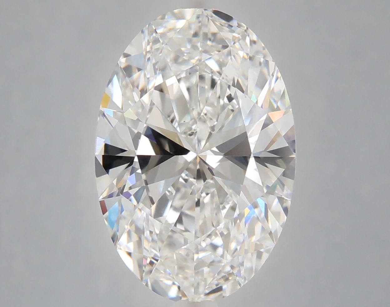5.08 ct. oval Lab Grown Diamond front image