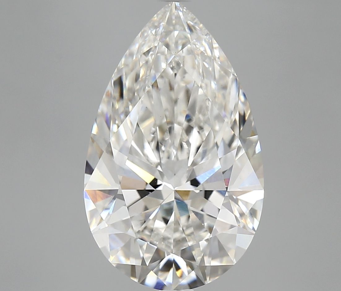 5.21 ct. pear Lab Grown Diamond front image