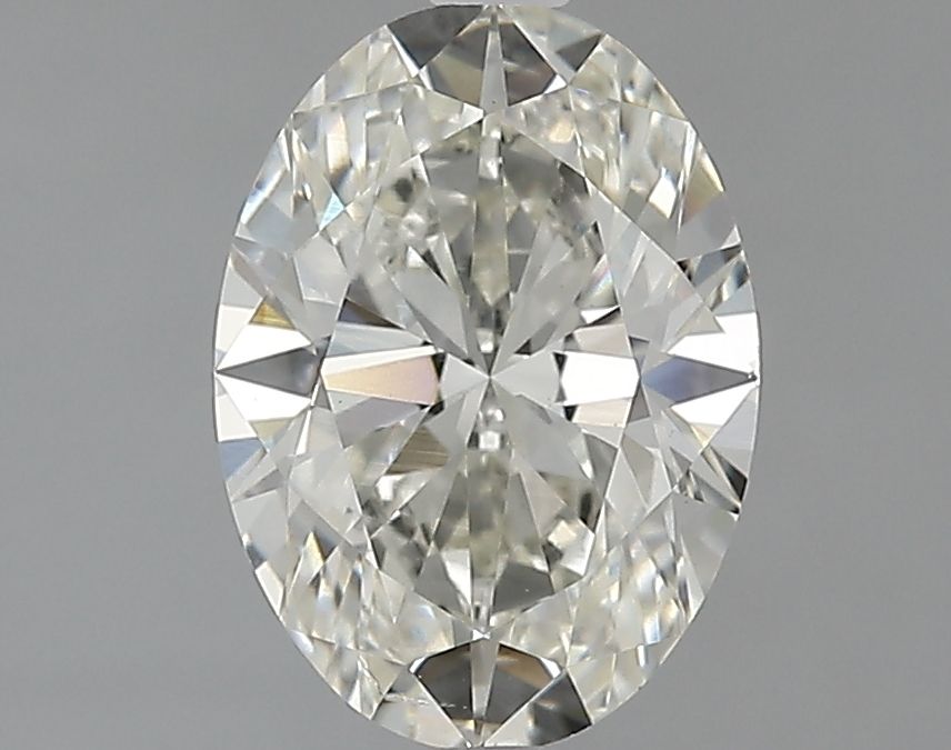 2.01 ct. oval Lab Grown Diamond front image