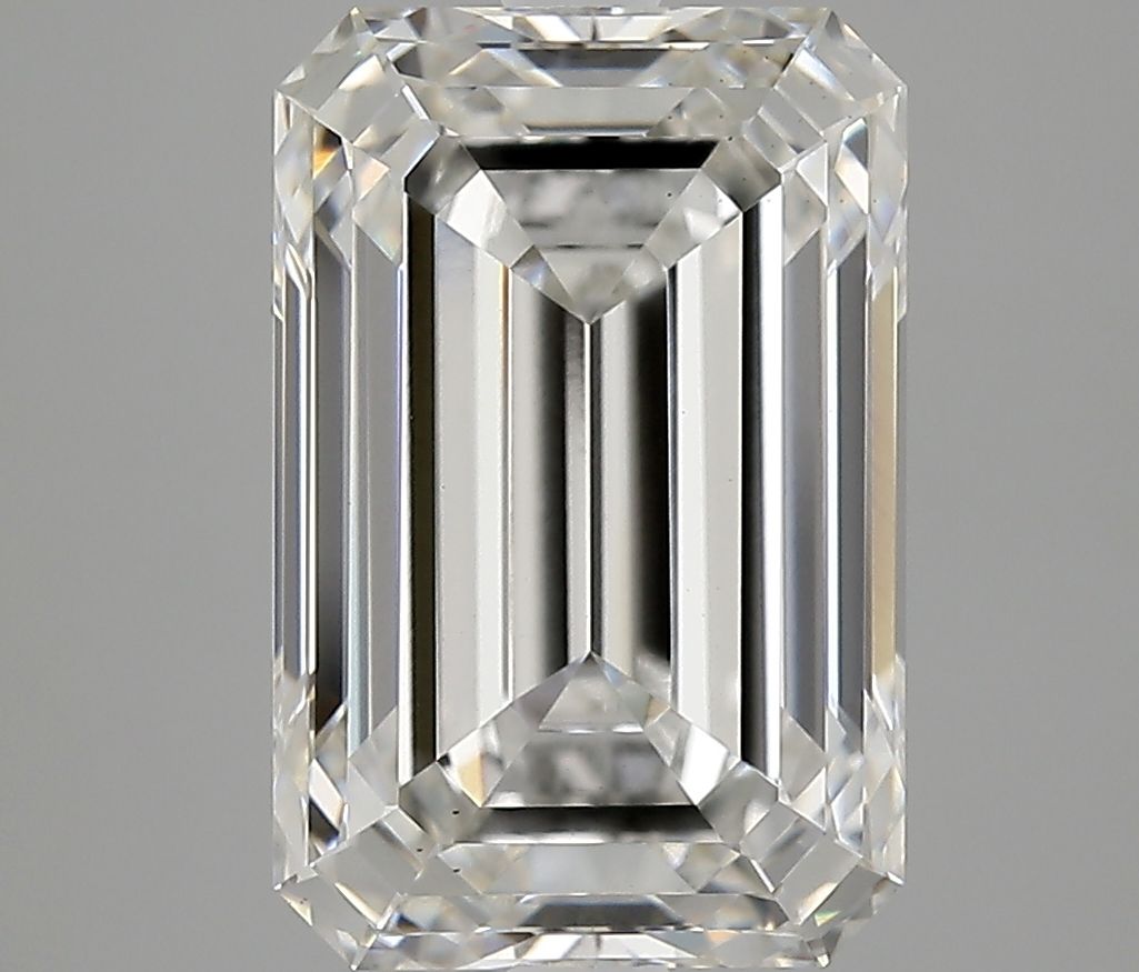 5.28 ct. emerald Lab Grown Diamond front image