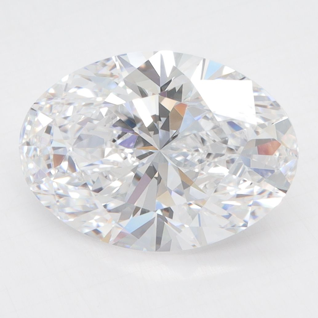 4.02 ct. oval Lab Grown Diamond front image