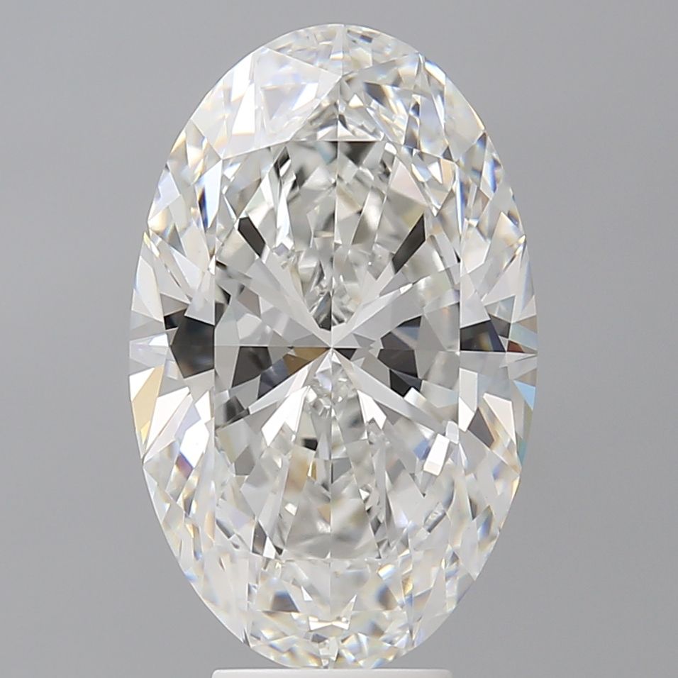 6.51 ct. oval Lab Grown Diamond front image