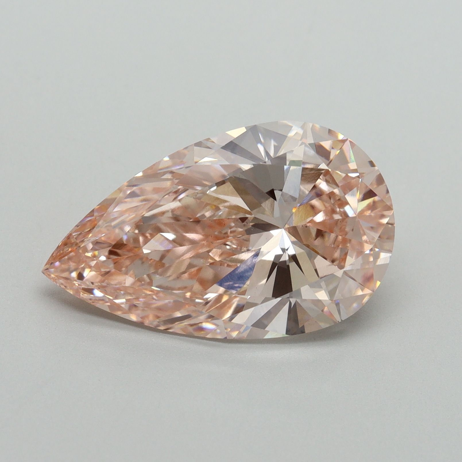 5.60 ct. pear Lab Grown Diamond front image