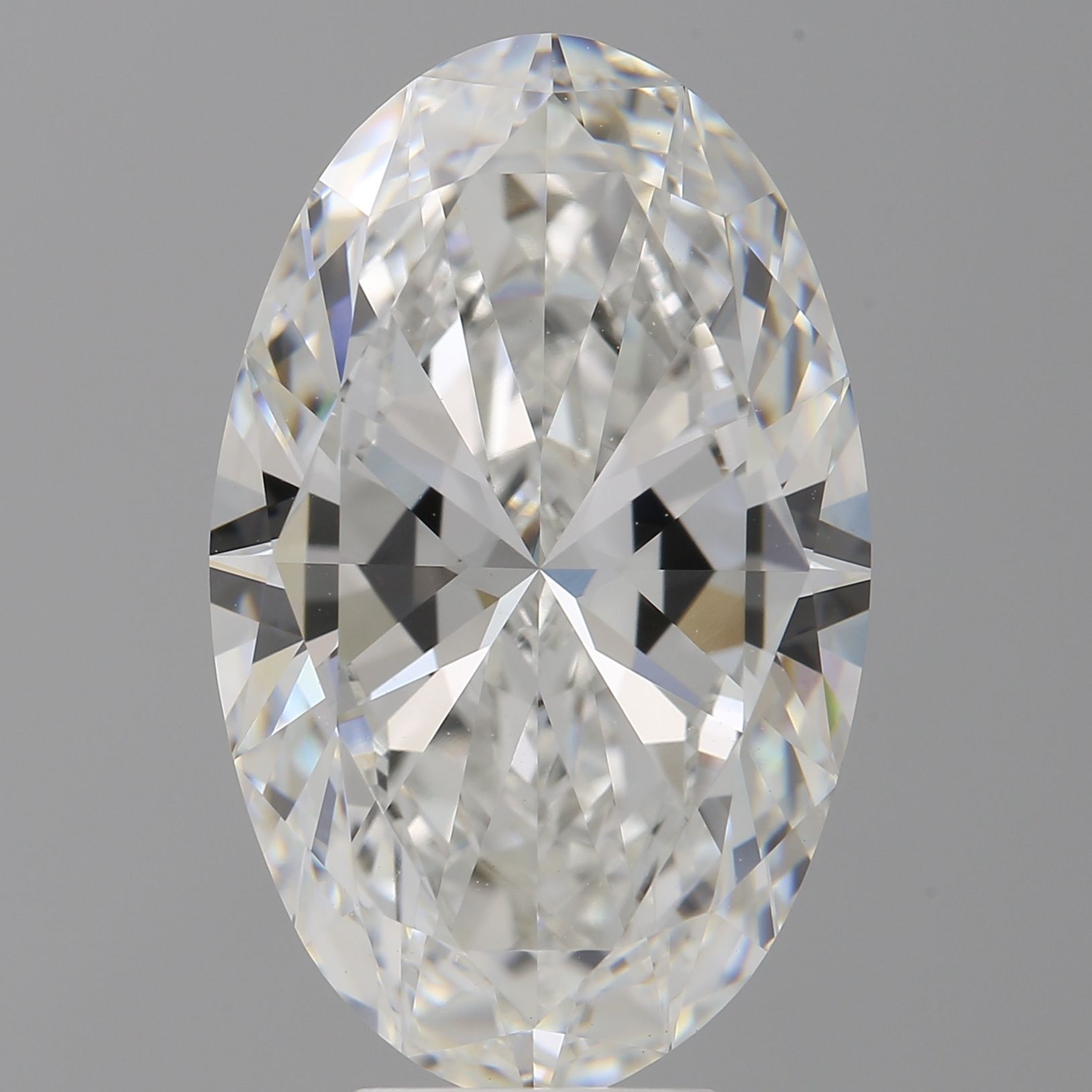 7.01 ct. oval Lab Grown Diamond front image