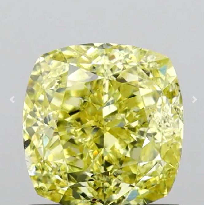 Diament 1.02 ct Fancy Yellow/SI1