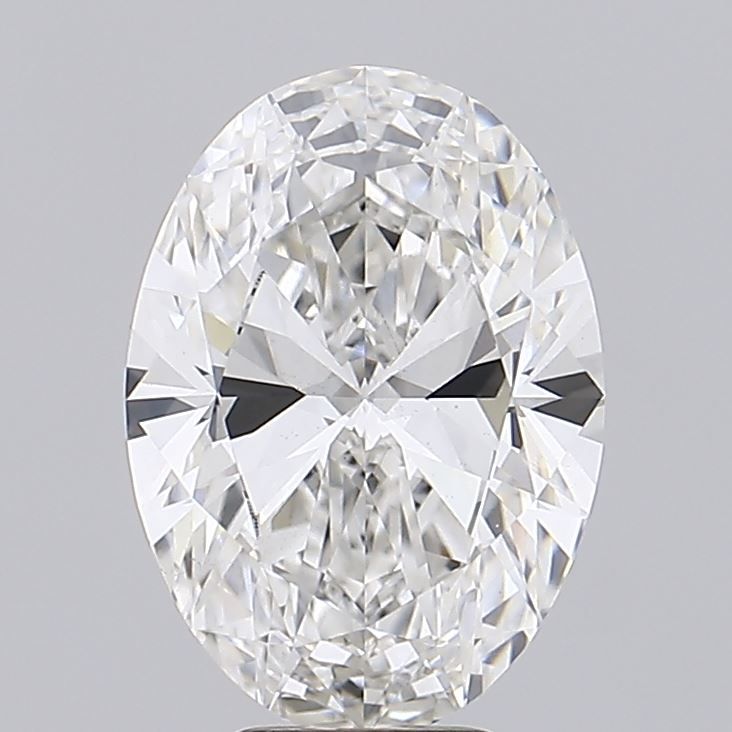 4.09 ct. oval Lab Grown Diamond front image