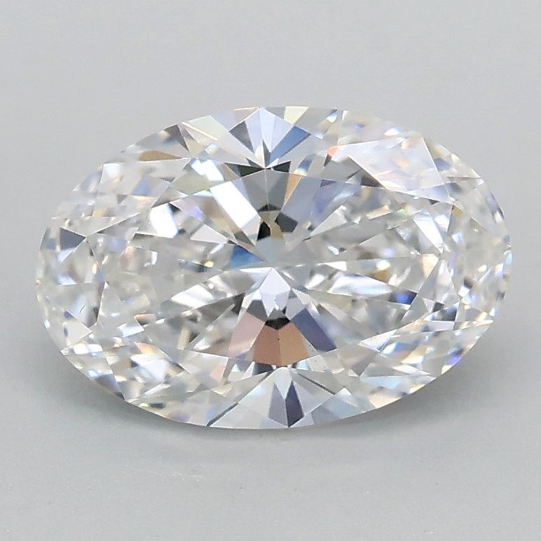 1.24 ct. oval Lab Grown Diamond front image