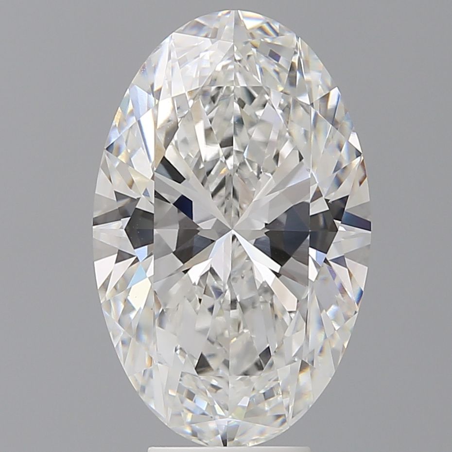 6.51 ct. oval Lab Grown Diamond front image
