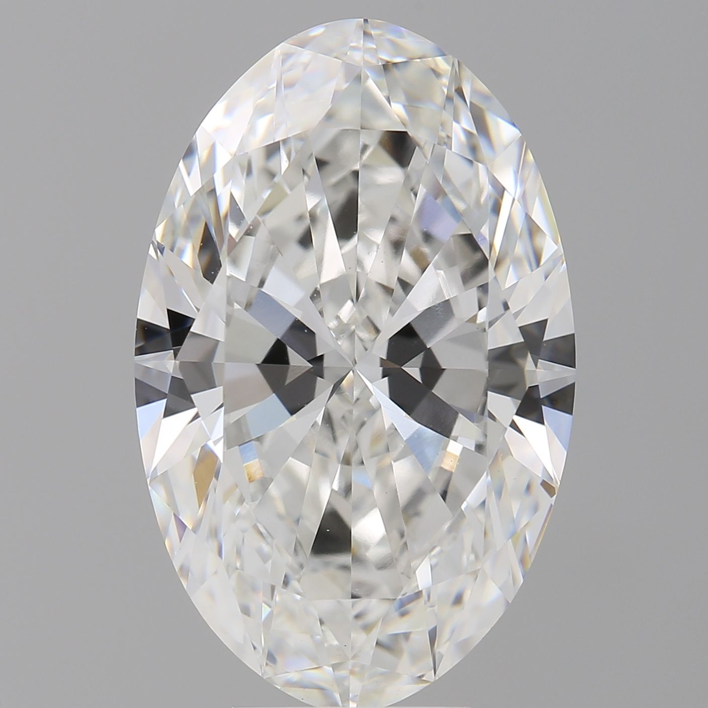 7.59 ct. oval Lab Grown Diamond front image