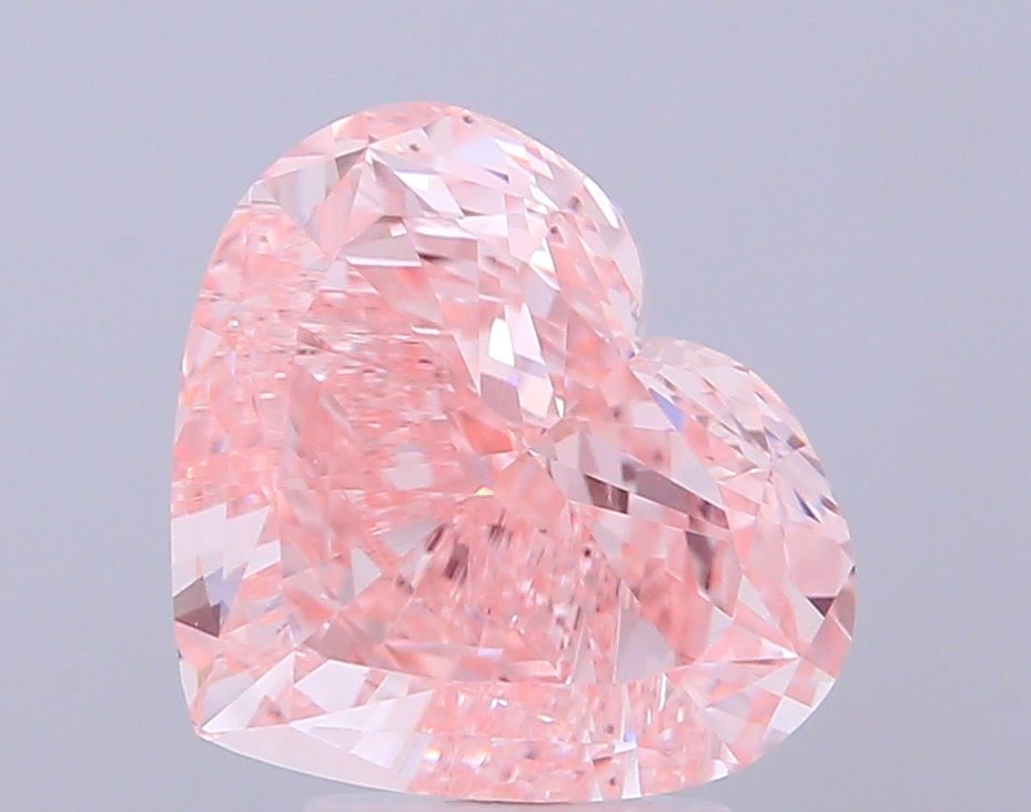 5.02 ct. heart Lab Grown Diamond front image