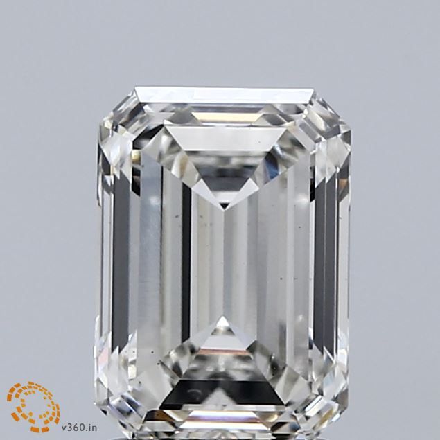 2.02 ct. emerald Lab Grown Diamond front image