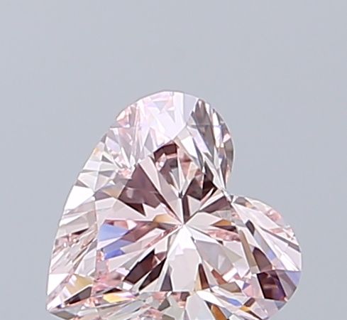 0.7 CT Fancy Intense Pink HEART