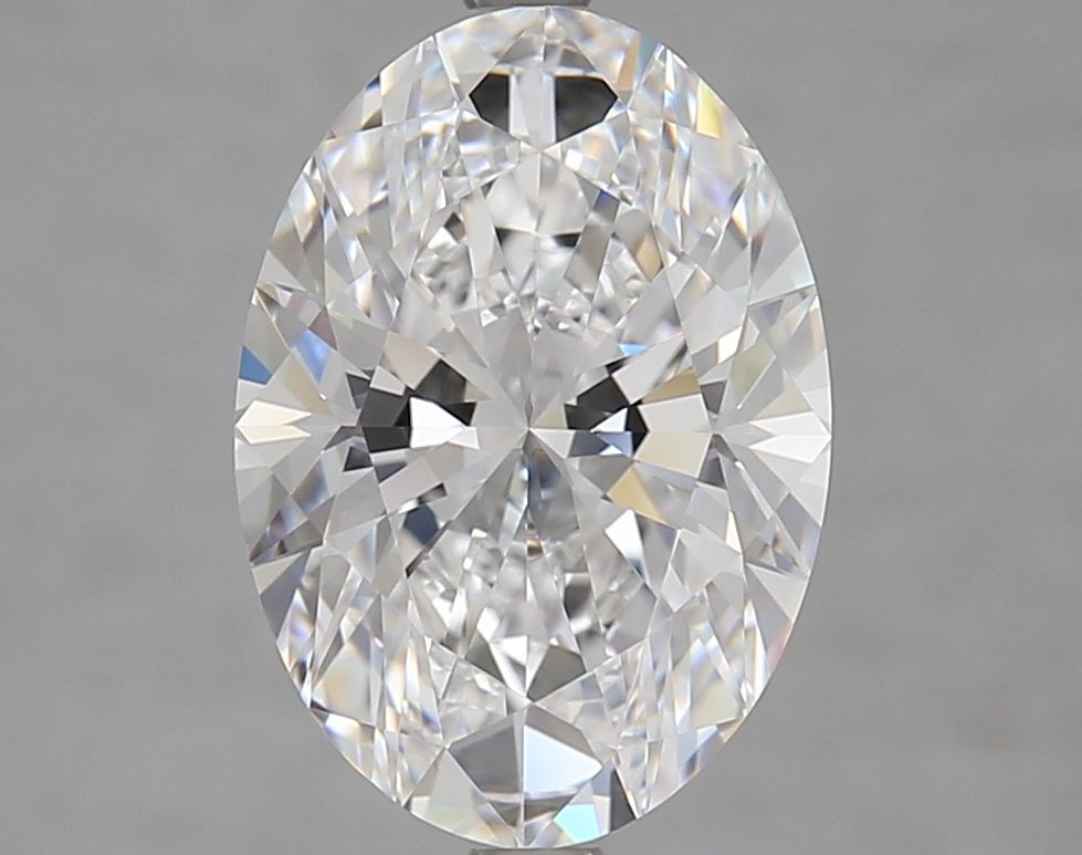 3.85 ct. oval Lab Grown Diamond front image