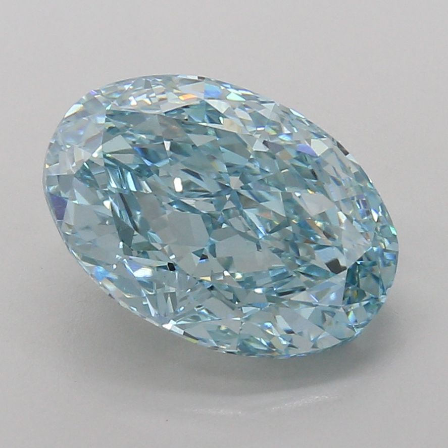 5.04 ct. oval Lab Grown Diamond front image