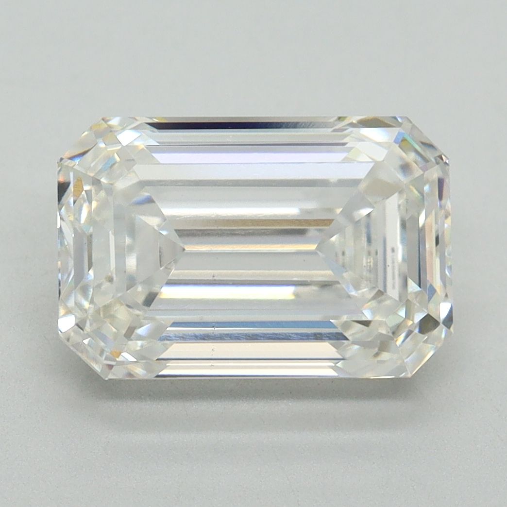 4.02 ct. emerald Lab Grown Diamond front image