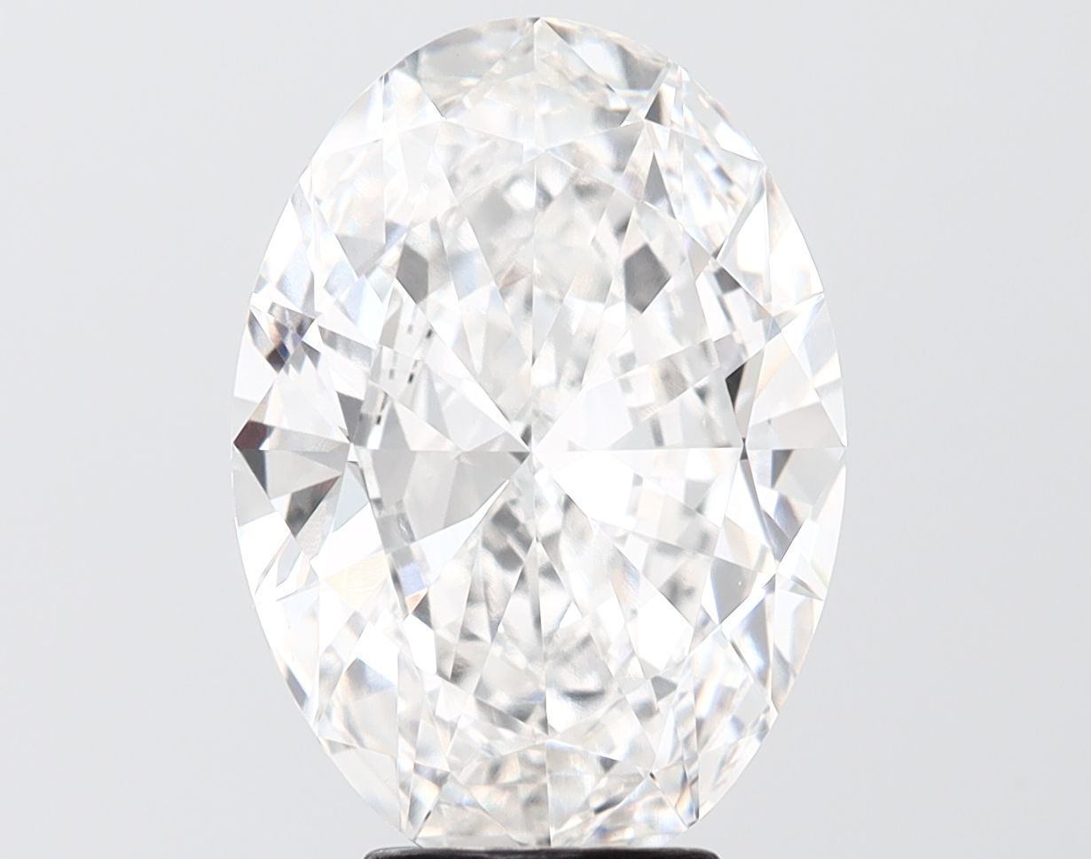 5.26 ct. oval Lab Grown Diamond front image