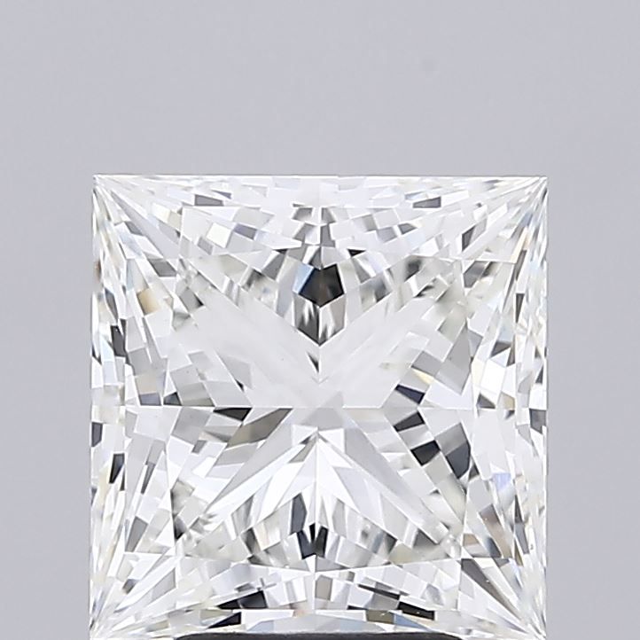 4.03 ct. princess Lab Grown Diamond front image