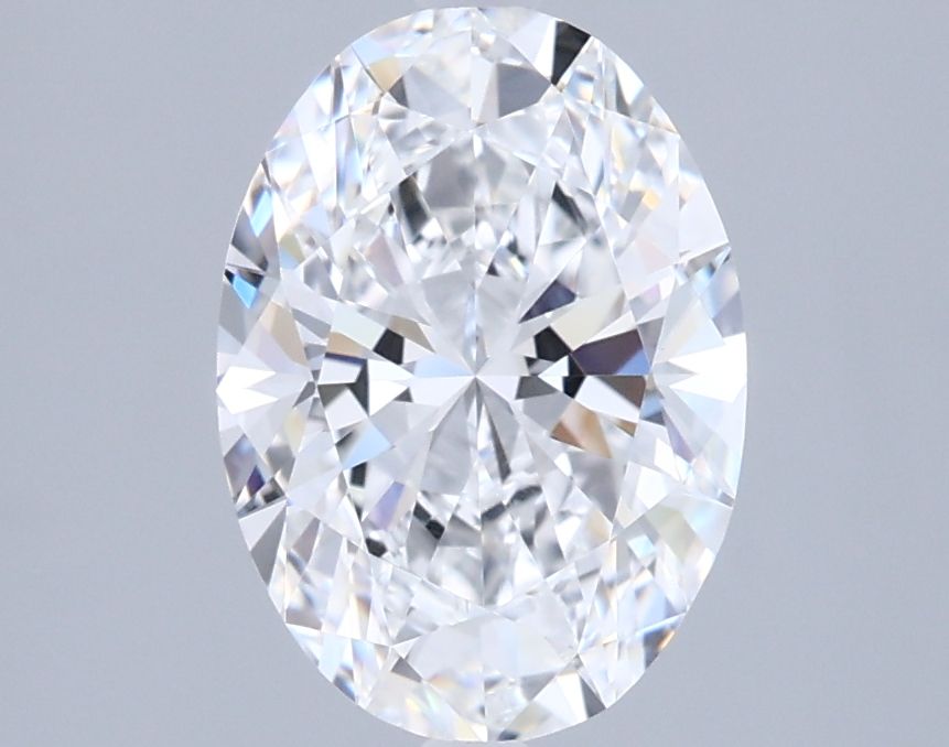 2.02 ct. oval Lab Grown Diamond front image