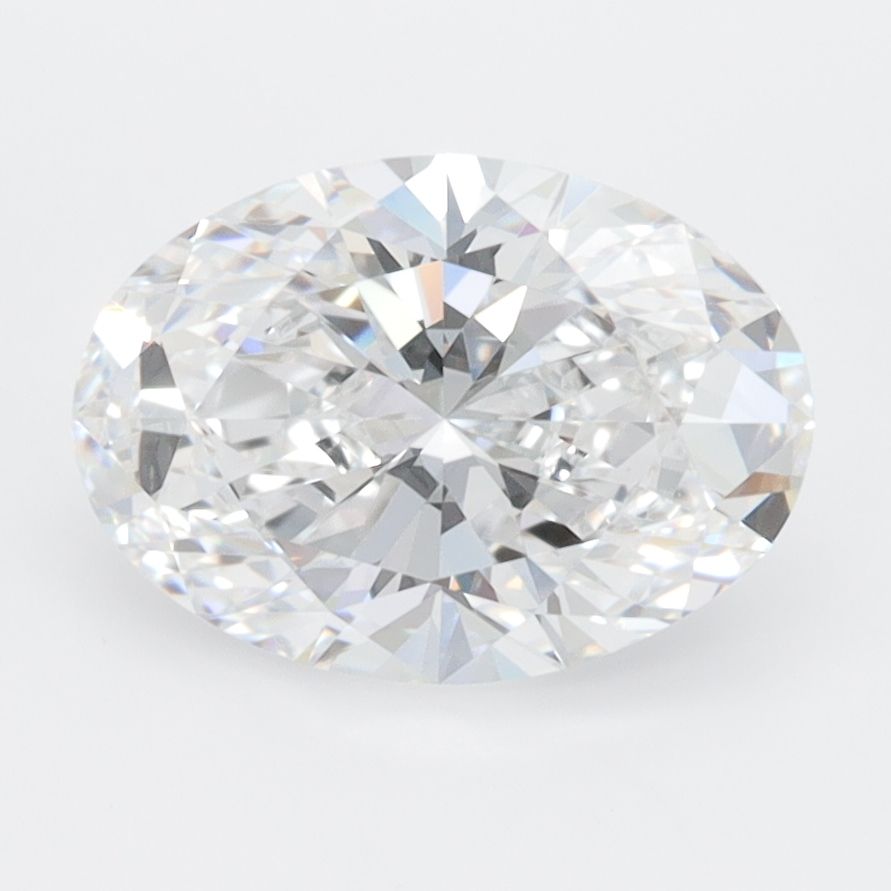 2.10 ct. oval Lab Grown Diamond front image