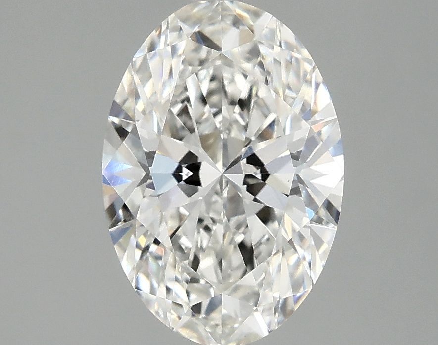 2.10 ct. oval Lab Grown Diamond front image