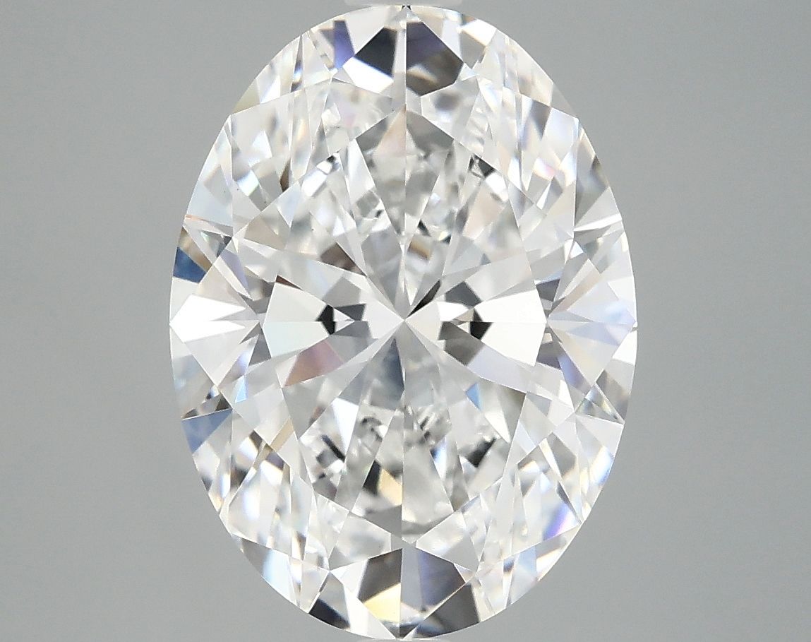 5.06 ct. oval Lab Grown Diamond front image