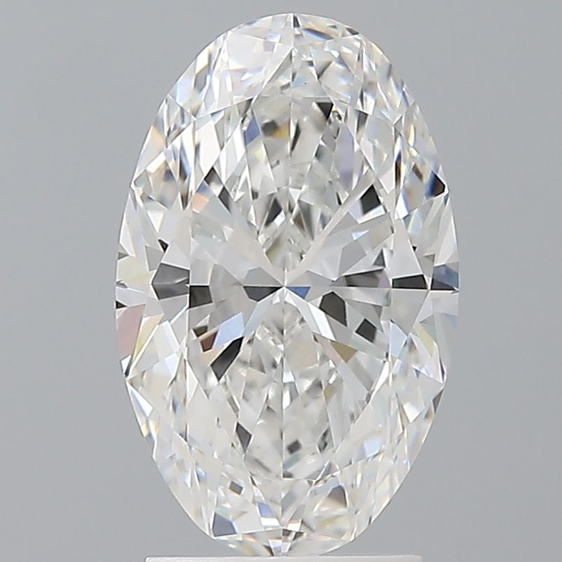 2.57 ct. oval Lab Grown Diamond front image