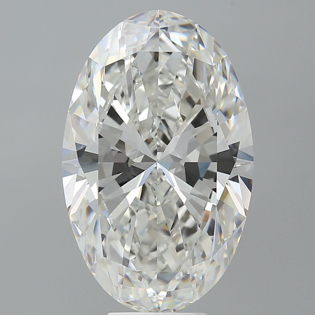 9.09 ct. oval Lab Grown Diamond front image