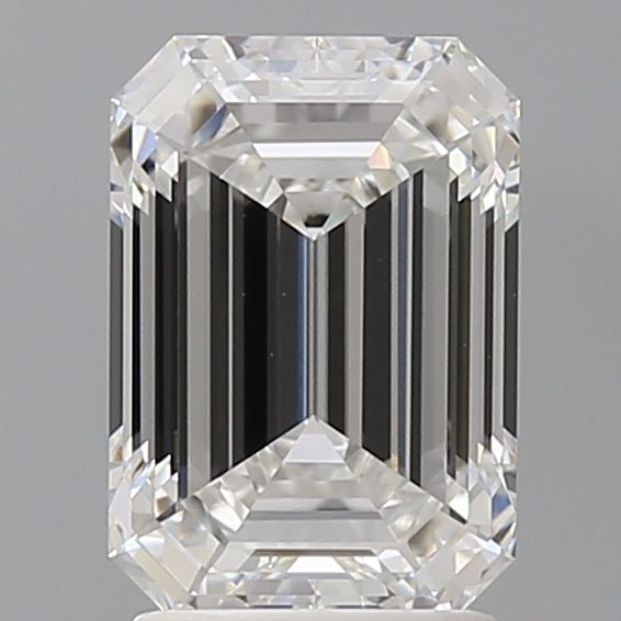 2.58 ct. emerald Lab Grown Diamond front image