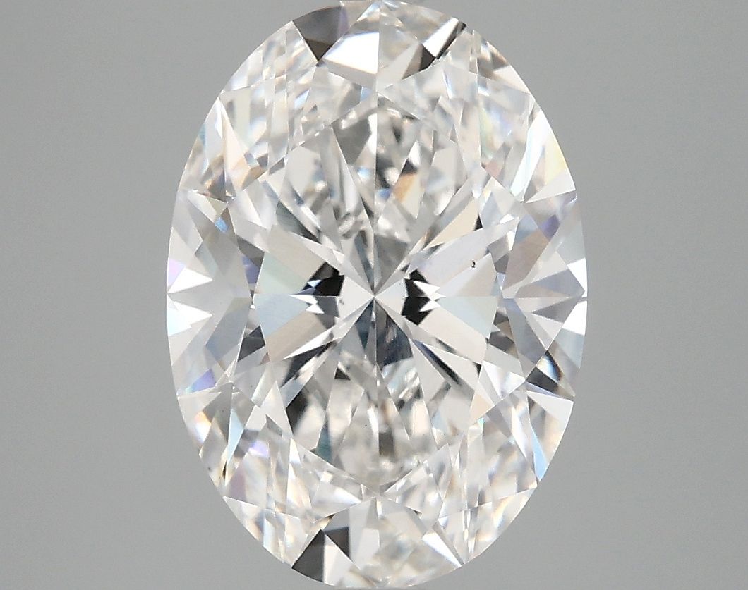 3.95 ct. oval Lab Grown Diamond front image