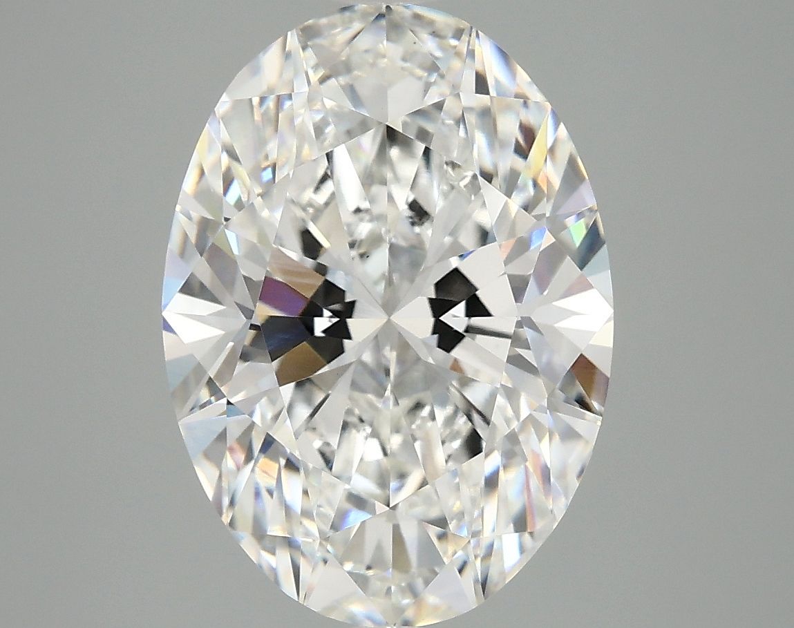 5.04 ct. oval Lab Grown Diamond front image