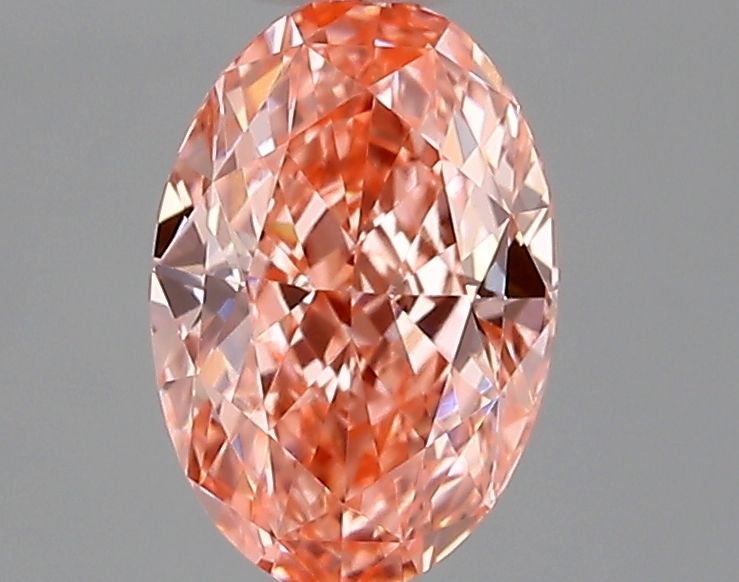 1.03 CT Fancy Vivid Pink OVAL