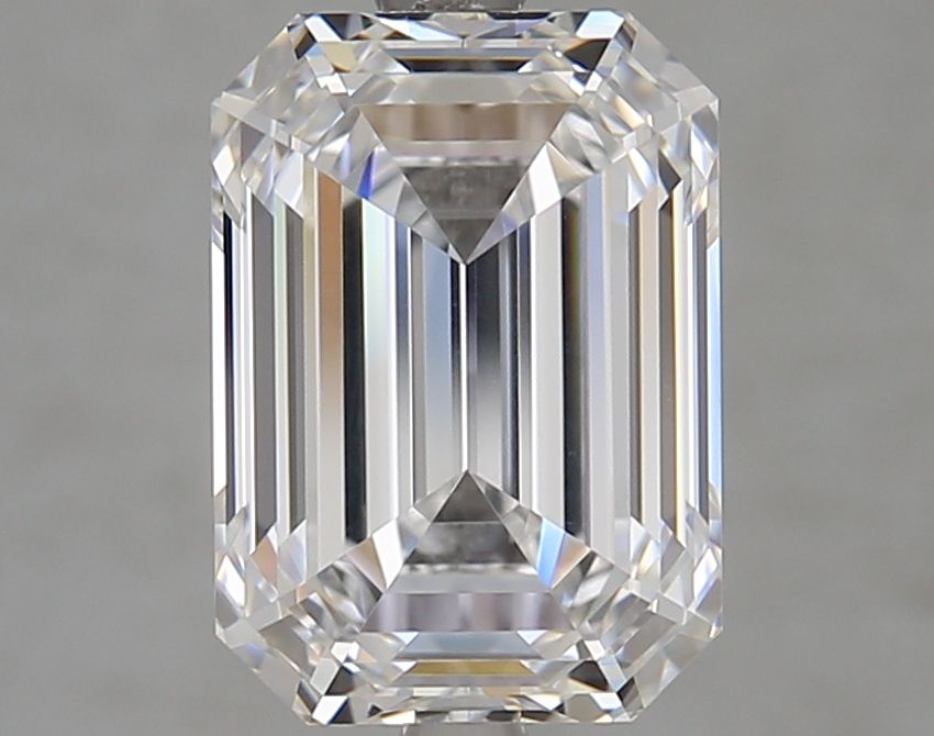 Diamant Émeraude 4.03 ct - Couleur D - Pureté VVS2