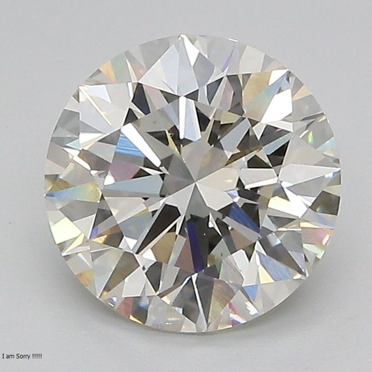 2.46 ct. round Lab Grown Diamond front image
