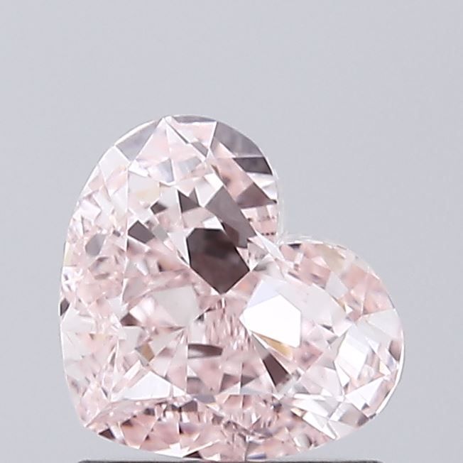 1.0 CT Fancy Intense Pink HEART