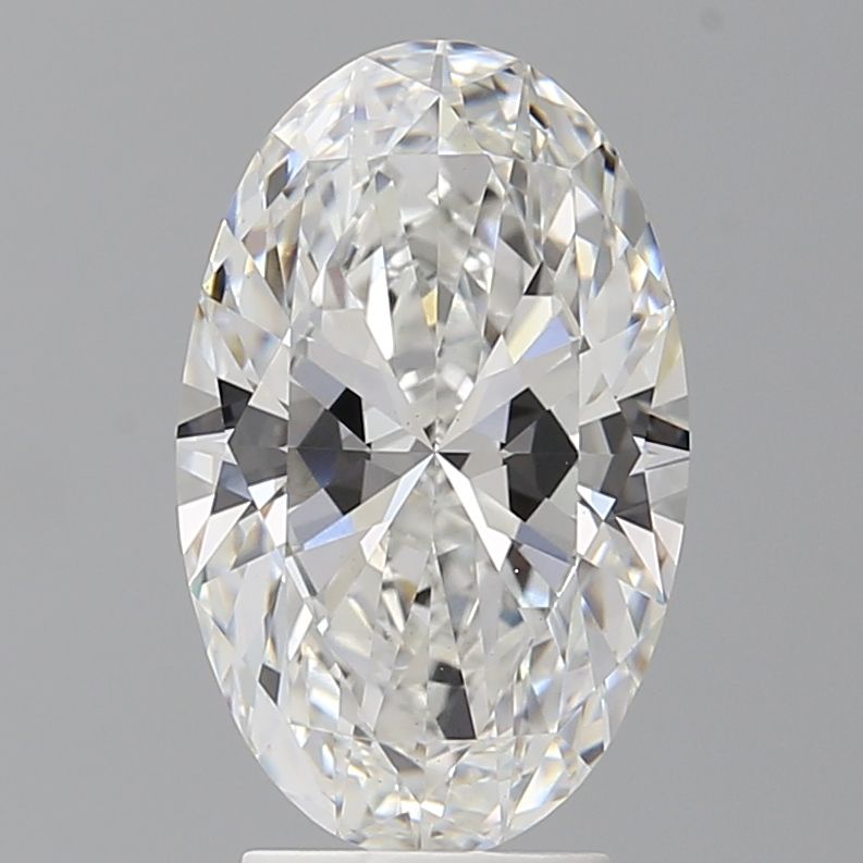 3.52 ct. oval Lab Grown Diamond front image