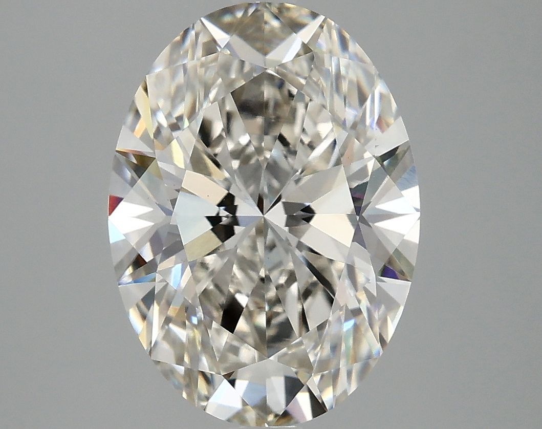 3.91 ct. oval Lab Grown Diamond front image