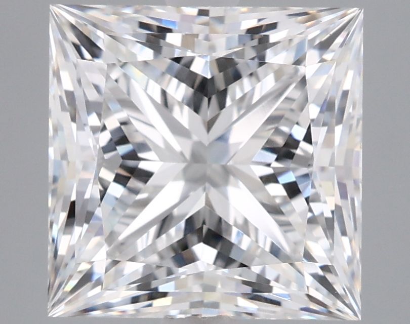 3.02 ct. princess Lab Grown Diamond front image
