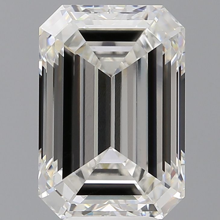 6.07 ct. emerald Lab Grown Diamond front image