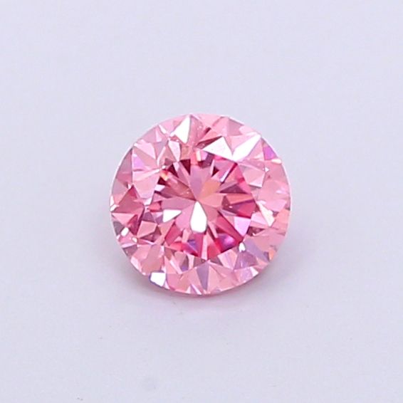0.34 CT Fancy Vivid Pink ROUND